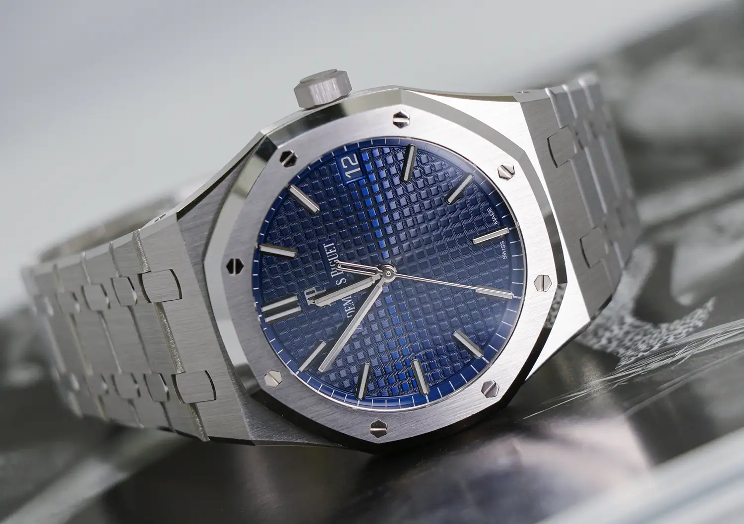 Royal Oak AP 15500ST Blue dial